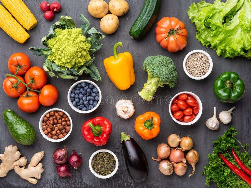 healthy-eating-ingredients-fresh-vegetables-fruits-superfood-nutrition